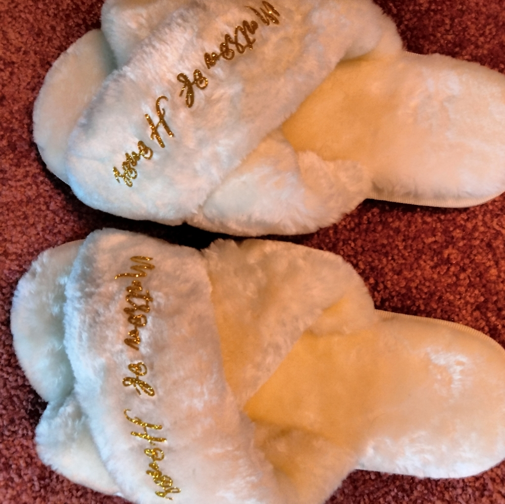 Brand new slippers